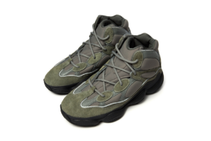 Alternative view of Giày Adidas Yeezy 500 High 'Mist' GY0393