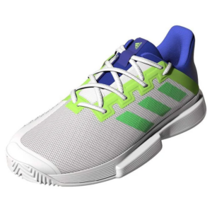 Giay Tennis Adidas Solematch Bounce Tokyo 'Neon Blue White' GY7644