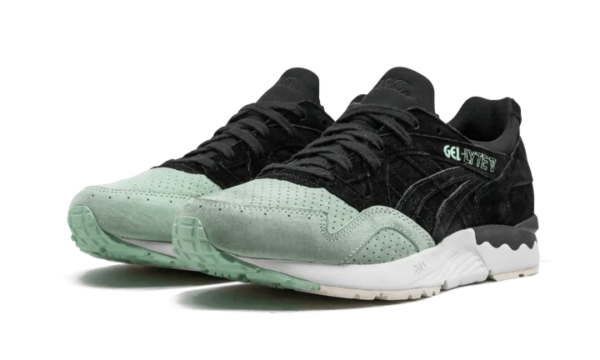 Giày Asics Gel Lyte 5 Black Mint H737L 9090 - Hình ảnh 3