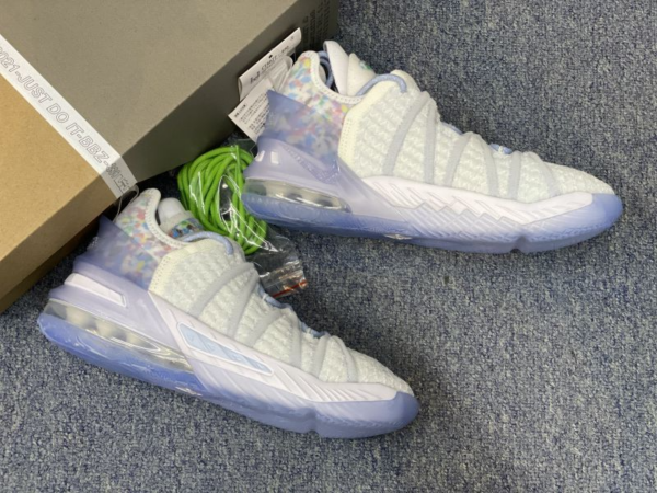 Giày Nike Lebron 18 NRG GS 'Blue Tint' CT4677-400 - Hình ảnh 4