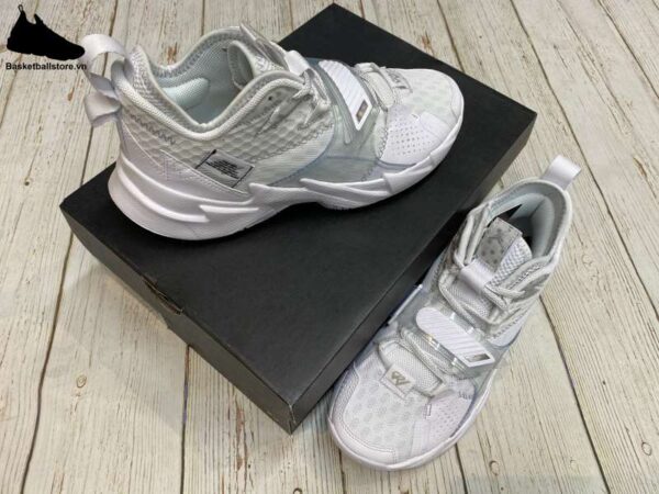 Giày Nike Jordan Why Not Zer0.3 GS 'Triple White' CD5804-103 - Hình ảnh 8