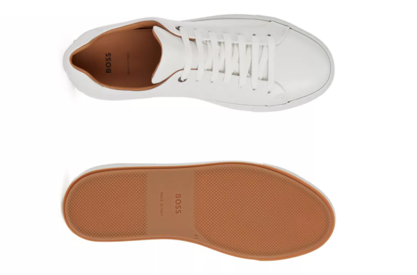 Giày Hugo Boss Burnished 'White' 50472128 - Ảnh 3