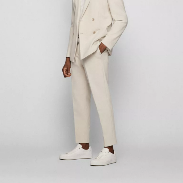 Giày Hugo Boss Burnished 'White' 50472128 - Ảnh 4