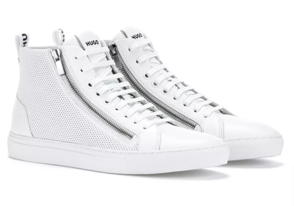 Giày Hugo Boss High-Top 'White' HBEU50474110-100 - Ảnh 2