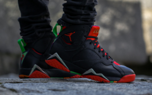Alternative view of Giày Nike Air Jordan 7 Retro BG Marvin the Martian 304774-029