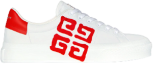 Giày Givenchy City Sport 'White Red' BH005VH19M-112
