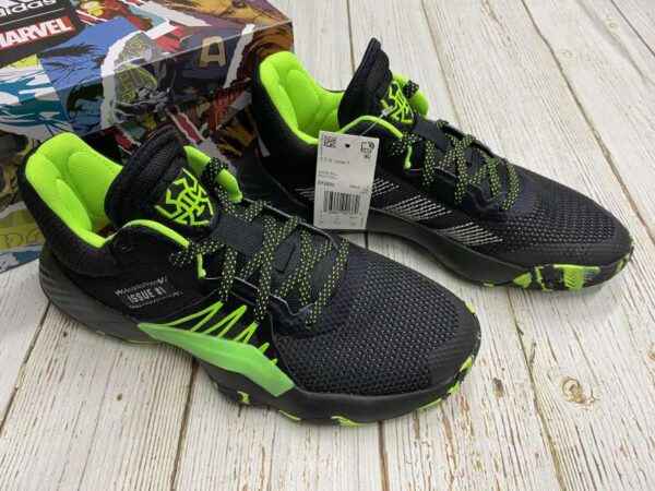Giày Adidas Marvel x D.O.N. Issue #1 'Stealth Spider-Man' EF2805 - Hình ảnh 7