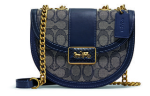 Túi Coach Alie Saddle Bag In Signature Jacquard Midnight Navy C3464-B4RH3