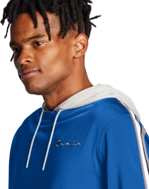 Alternative view of Áo Champion Track Hoodie Embroidered Logo Navy S4523 550206