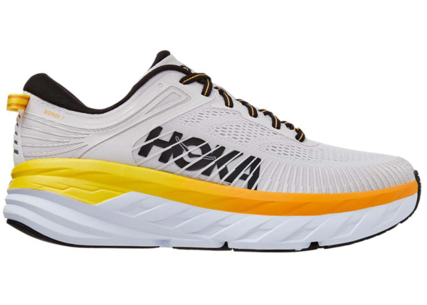 Giày Hoka Bondi 7 Silver Orange 1110518-NCRY