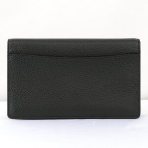 Alternative view of Túi Coach Anna Foldover Crossbody Clutch Black 3037 IMBLK