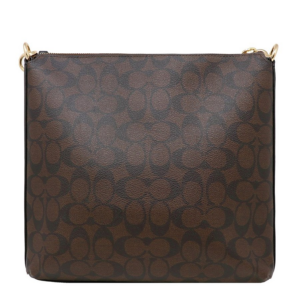 Alternative view of Túi Coach May Dark Brown Color File Cross Bag F77885 IMAA8