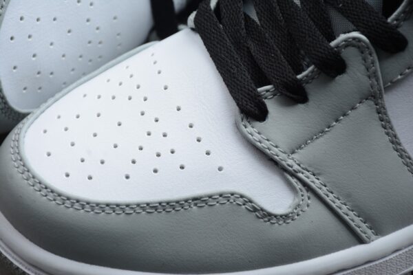 Giày Nike Air Jordan 1 Mid GS 'Light Smoke Grey' 554725-092 - Hình ảnh 5