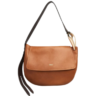 Túi Chloe Kiss Hobo Small Grain 'Brown' CHC21US352E68248