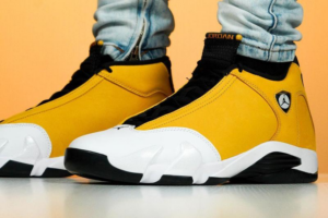 Giay Nike Air Jordan 14 Retro 'Light Ginger' 487471-701