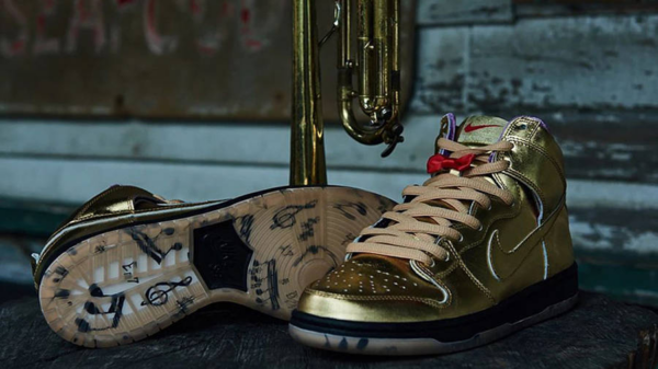 Giày Nike Humidity x Dunk High SB 'Trumpet' AV4168-776 - Hình ảnh 9