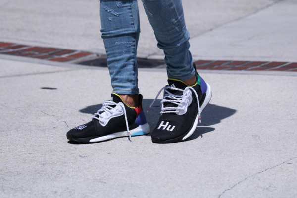 Giày Adidas Pharrell Williams Solar HU Glide 'Black' BB8041 - Ảnh 3