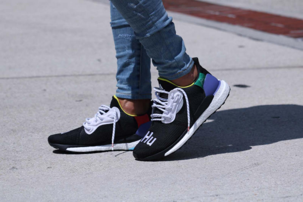 Giày Adidas Pharrell Williams Solar HU Glide 'Black' BB8041 - Ảnh 2