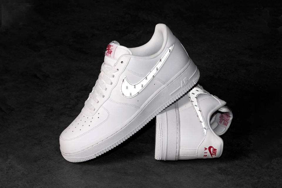 Nike Mens Air Force 1 '07 3M CT2296 100 - Size 11