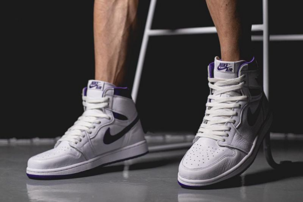 Giày Nike Wmns Air Jordan 1 High OG 'Court Purple' CD0461-151 - Hình ảnh 3