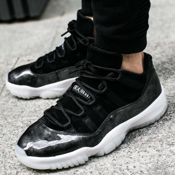 Giày Nike Air Jordan 11 Retro Low 'Barons' 528895-010 - Hình ảnh 2