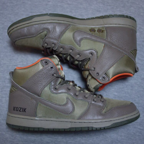 Giày Nike SB Dunk High Premium SB 'Frank Kozik' 313171-328 - Hình ảnh 3