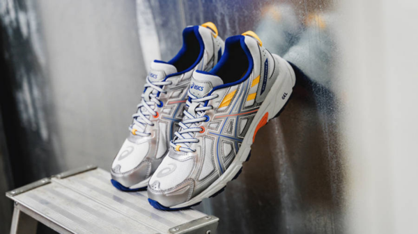 Giày Asics IAB Studio x Gel Venture 6 Silver Blue 1023A068 021 - Hình ảnh 4