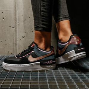 Alternative view of Giày Nike Air Force 1 Shadow 'Black Light Arctic Pink' CU5315-001