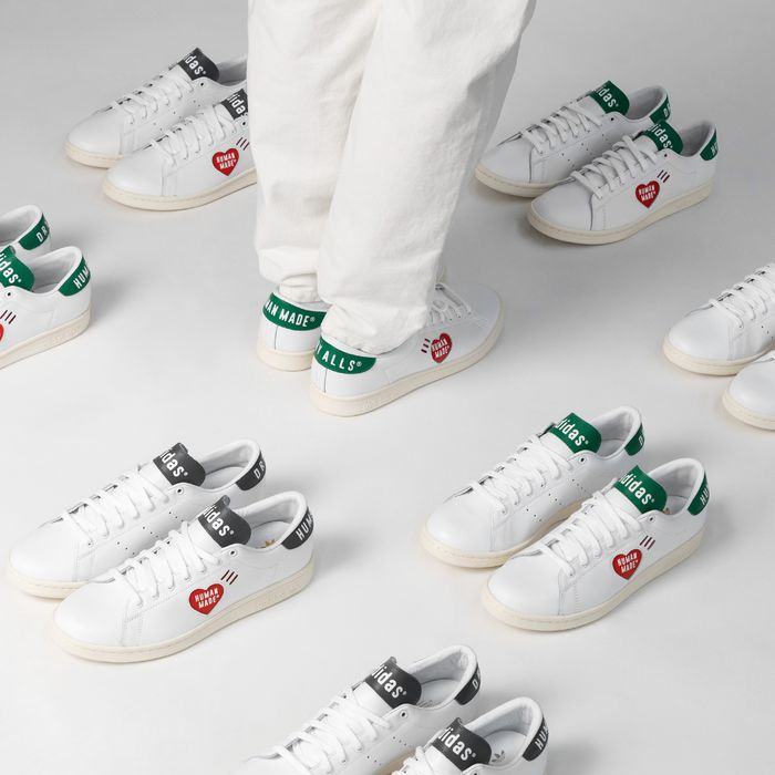 Giày Adidas Human Made x Stan Smith 'White Green' FY0734 - Ảnh 2