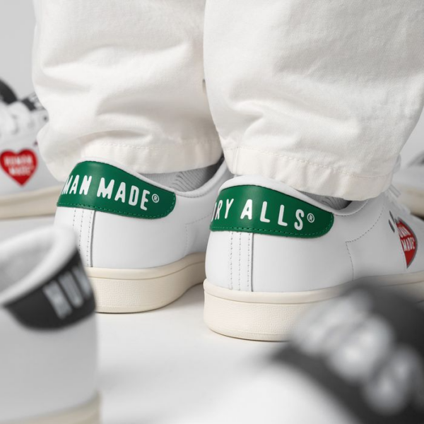 Giày Adidas Human Made x Stan Smith 'White Green' FY0734 - Hình ảnh 3
