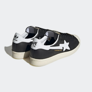 Giay Adidas x BAPE Superstar 80s 'Core Black Off White' IF2385
