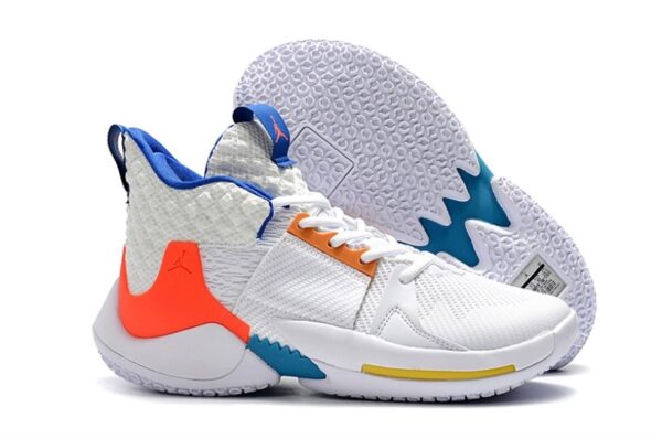 Giày Nike Jordan Why Not Zer0.2 GS 'OKC Home' AO6218-100 - Hình ảnh 4