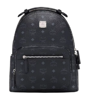 Túi MCM Stark Backpack Visetos Black MMKAAVE08BK001