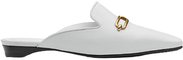 Giày Hermes Esmee Mule 'Blanc' H221156Z90360