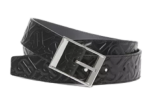 Thắt Lưng Burberry Reversible Embossed Monogram 'Black Grey' p80493901