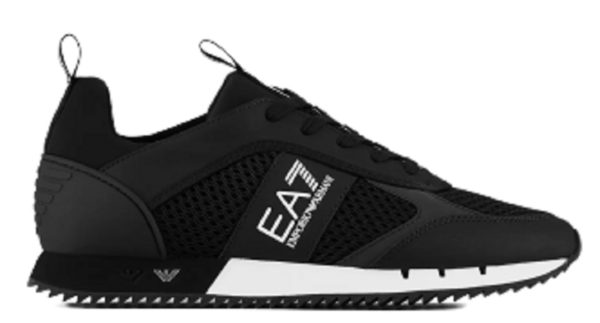 Giày Armani Fabric Sneakers In Mesh 'Black White' X8X027XK0501A120