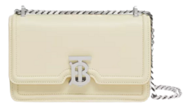 Túi Burberry Mini Leather Chain TB Bag 'Pale Vanilla' p80522321