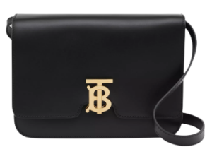 Túi Burberry Medium Leather TB Bag 'Black'