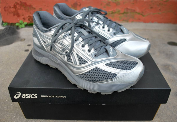 Giày Asics Kiko Kostadinov x Gel Korika Silver Steel 1023A010 020 - Hình ảnh 3