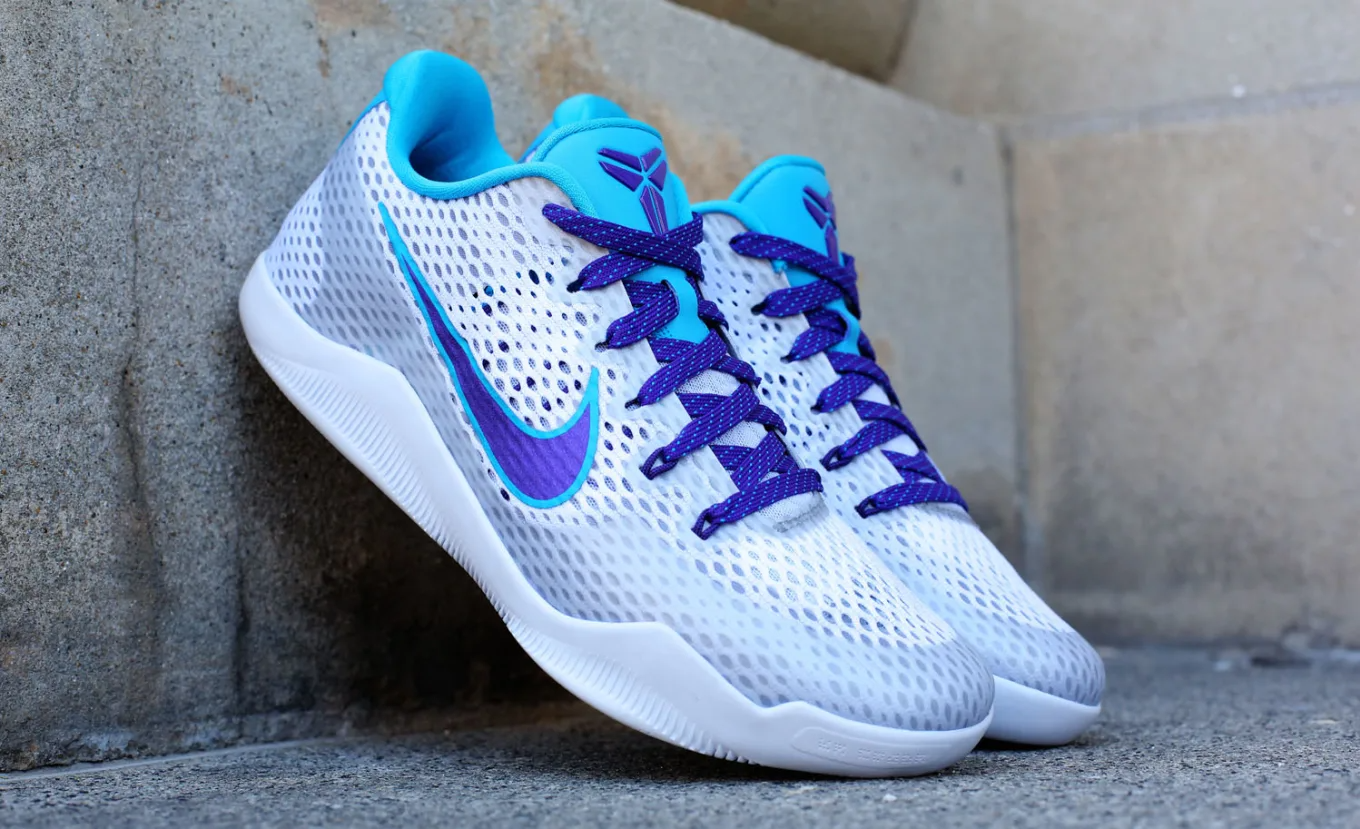 Nike Kobe XI White/Court Purple/Blue Lagoon (836183 154) 