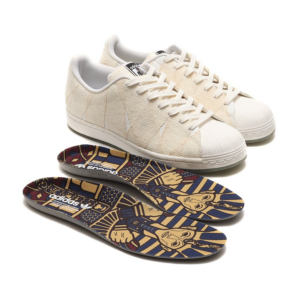 Alternative view of Giày Adidas Superstar 'Mummy White' G55618