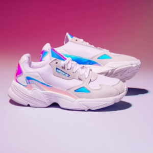 Alternative view of Giày Adidas Wmns Falcon 'White Iridescent' FX3432
