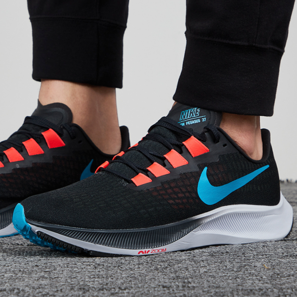 Giày Nike Air Zoom Pegasus 37 'Off Noir Light Blue Fury ' BQ9646-011 - Hình ảnh 3