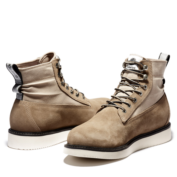 Giày Timberland Suede Waterproof 'Dark Beige' A4216D82 - Hình ảnh 3