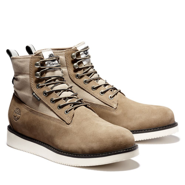 Giày Timberland Suede Waterproof 'Dark Beige' A4216D82 - Hình ảnh 2