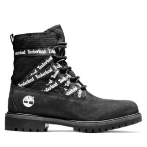 Giày Timberland Premium Ribbon Lace-Up Black Boot A2DV4001