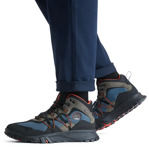 Giày Timberland Garrison Trail Mid Hiker for Men in Dark Blue A28DX477 - Hình ảnh 2