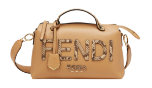 Túi Fendi Leather Elaphe Boston Bag 'Light Brown' 8BL146-AHMM-F1FEO