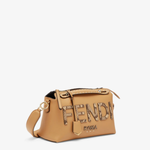Alternative view of Túi Fendi Leather Elaphe Boston Bag 'Light Brown' 8BL146-AHMM-F1FEO