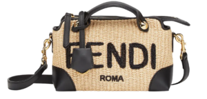 Túi Fendi Woven Straw Small Boston Bag 8BL145AF2X-F1E1I